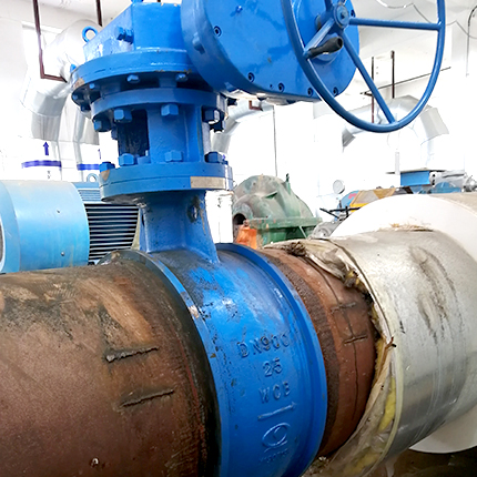 雞西龍唐供熱有限公司DN900 旋球···